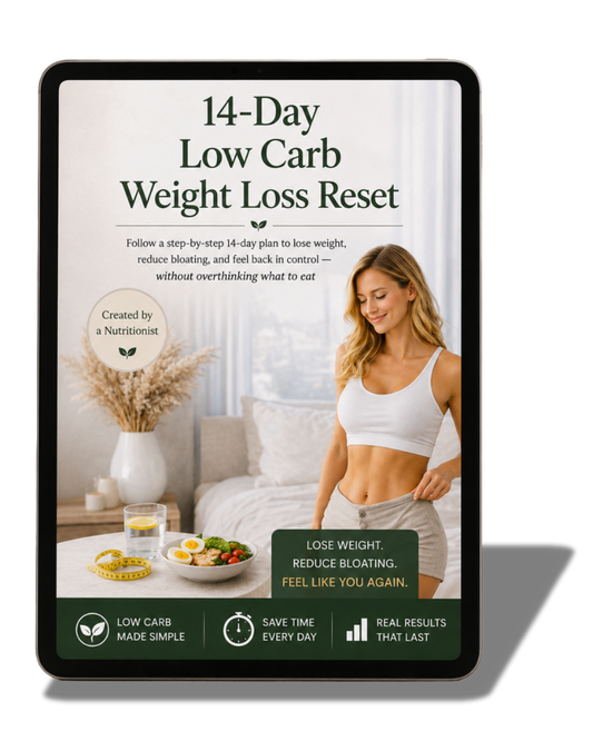 14 Day Low-Carb Weight Loss Reset + 5 Bonus🎁