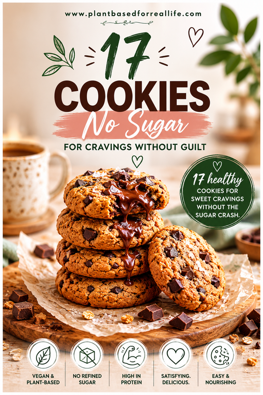 Sweet Treats Without the Sugar Crash (17 healthier cookies recipes)